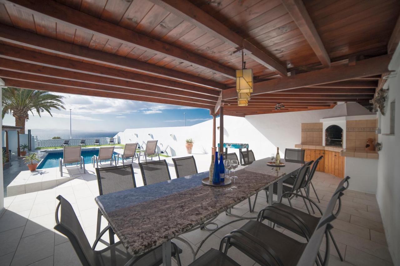 Stunning Sea View Villa With 6 Bedrooms & Heated Pool - Villa Renaissance Playa Blanca  Exteriér fotografie